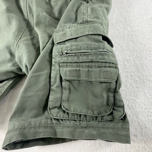 Pantalones Cortos BSA Boy Scouts Of America Para Hombre Talla 38 Verde Bolsillos Carga - Imagen 8 de 9