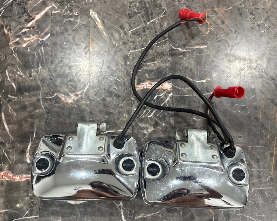 89-91 1989-1991 Jaguar XJS V12 Hella Fog Light Lamp lights Oem - Image 2 of 4