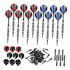 Steel Tip Darts Set 18 Grams15 Pack Steel Barrels s alu 12