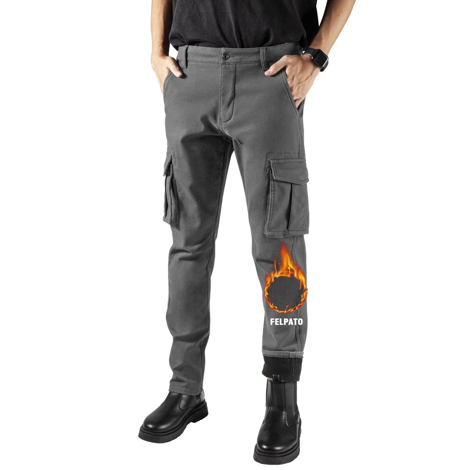 Jeans Couture Cargohose Herren Arbeitshose Herren Cargo Motorrad Winter Wasse... - Bild 1 von 4