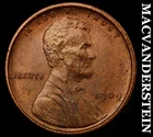 1909 VDB Lincoln Wheat Cent - Scarce  Brilliant Uncirculated  Lustrous  #i5134