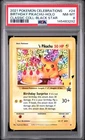 Birthday Pikachu Holo 24 Celebrations Classic Collection Pokemon PSA 8 *292