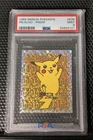 1999 Merlin Pokemon Sticker #S30 Pikachu Prism PSA 9 Mint