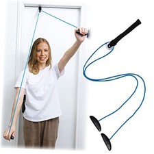 Shoulder Pulley Over The Door Physical Therapy System, Exercise Pulley, Blue