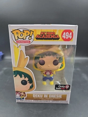 Funko Pop! Vinyl: My Hero Academia - Deku  GameStop #494 W/Protector
