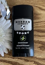 Herban Cowboy Sport Max Deodorant 2.8 oz – New Sealed Stick