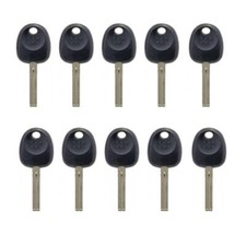 10 New Uncut Blank Transponder Key Replacement For Hyundai Kia Id46 Chip Hy20-pt