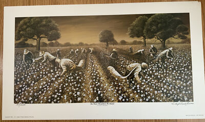 On Their Shoulders We Stand Limited Edition Floyd Burns Art Print 14x25