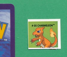 1999 POKEMON CHARMELEON MINI STICKER MINT #05 MEIJI UNUSED JAPANESE BANDAI TPHLC