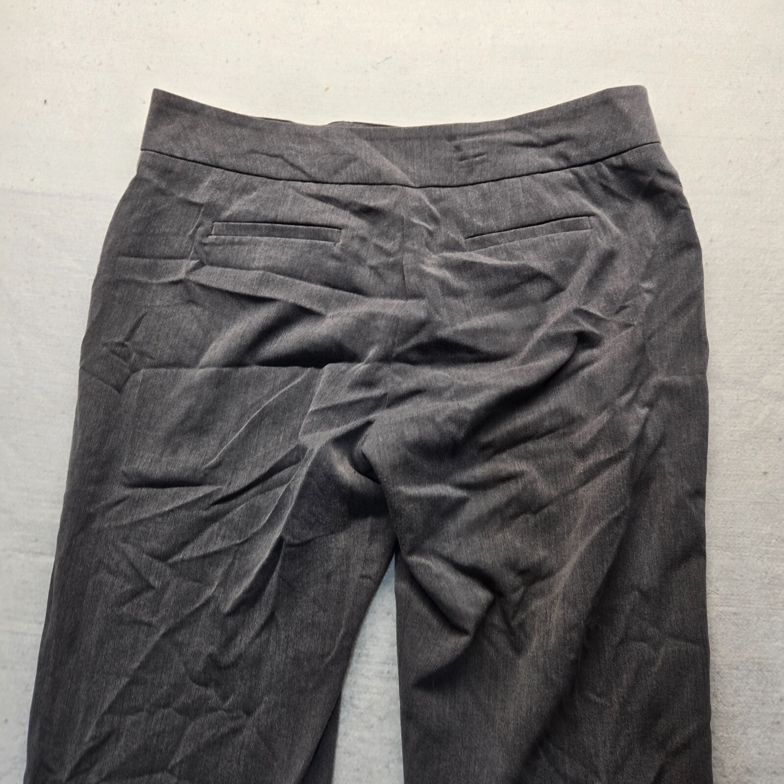 Gloria Vanderbilt Solid Gray Ponte Straight-Leg S… - image 10