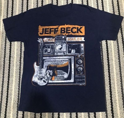 Vintage Jeff Beck Music Star Heavy Cotton Black S-5XL Unisex Shirt TU265