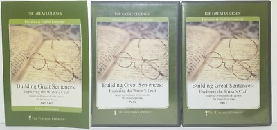 The Grear Courses Building Great Sentences Exploring the Writer's Craft DVDs Gde