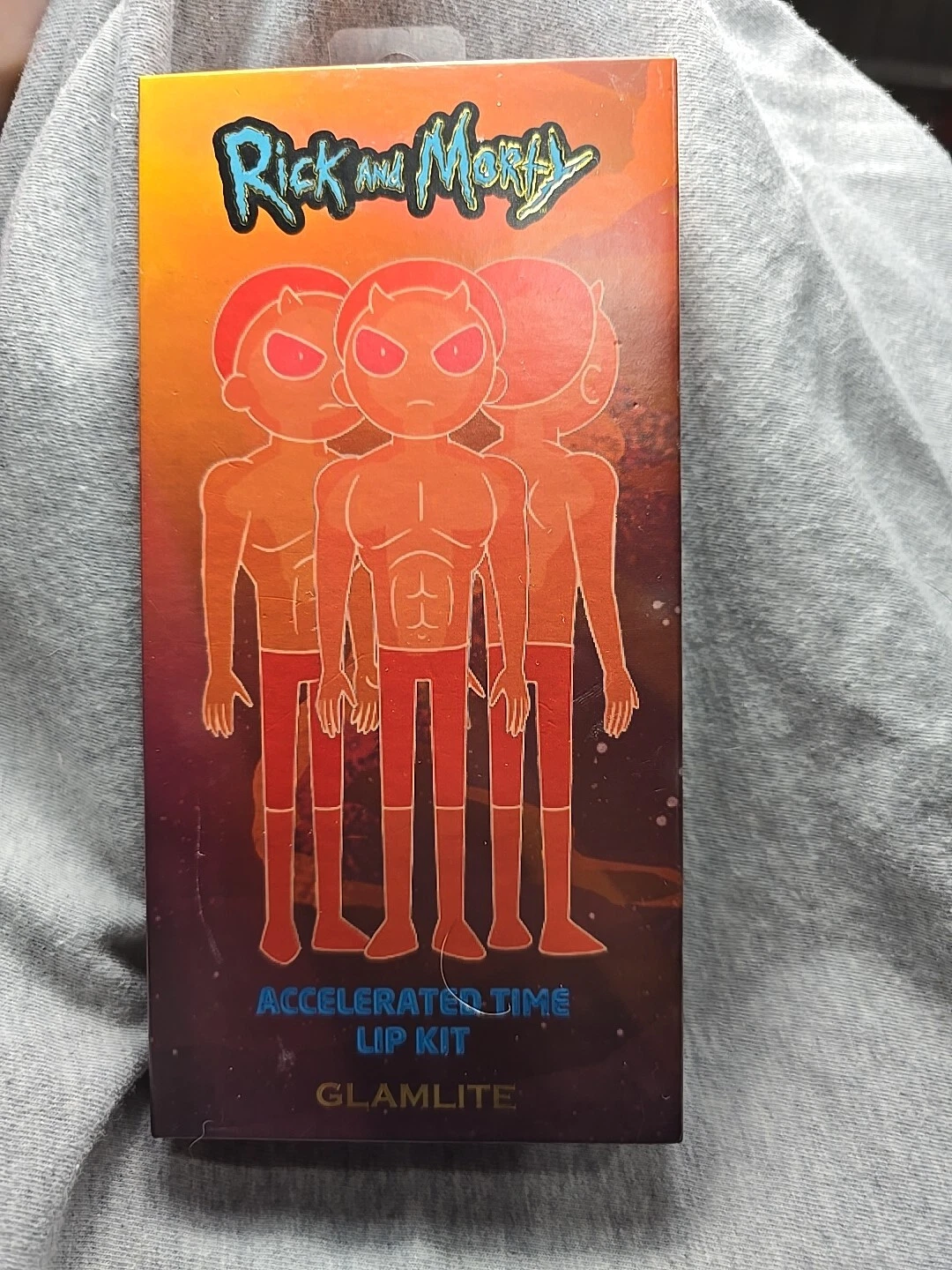 Glamlite X Rick and Morty Accelerated Time lip kit new in box