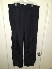 Obermeyer Ski Black Skiing Snowboarding Winter Ski Pants Men's sz XL 42x32