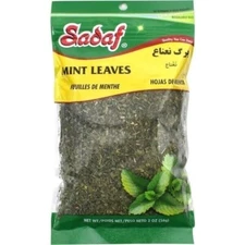 Sadaf Dried Mint Leaves Bag, 2 oz.
