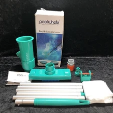 Pool Whale Pool and Spa Vacuum Stick Fresh Water Swimming Pool Hose Cleaner NEW