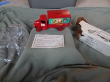 ERTL 1926 MACK DELIVERY TRUCK BANK - LOGO Boumi Temple - Bank with Key SHRINE