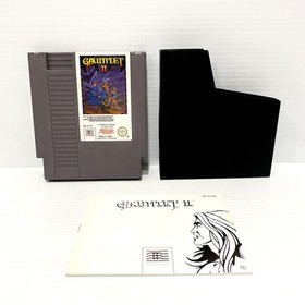 Gauntlet II + Box & Manual - Nintendo NES - Tested & Working - Free Postage