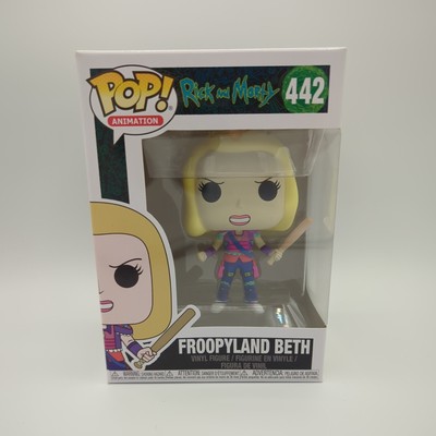 Funko Pop! Animation: Rick and Morty Froopyland Beth #442 New Vinyl Figure