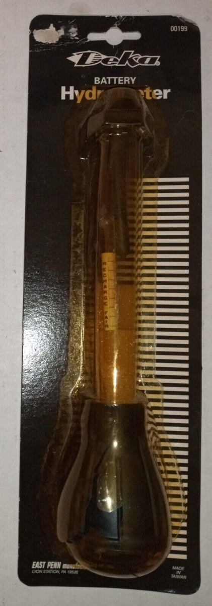 Deka Battery Hydrometer Standard Glass Tube 00199 | eBay