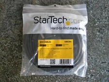 Startech.com 10ft/3m DVI-D Single Link Video Cable 19-pin Male to Male DVIDSMM10