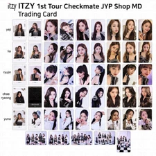 ITZY 1st Tour Checkmate Official MD Trading card Photocard JYP SHOP KPOP K-POP
