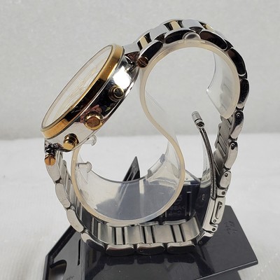 RARE MICHAEL KORS MK-6225 SAWYER TWO-TONE CHRONOGRAPH MEN display picture 1
