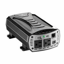 Cobra PURE SINE 400W Pure Sine Wave 400 Watt Power Inverter With Cables CPAP