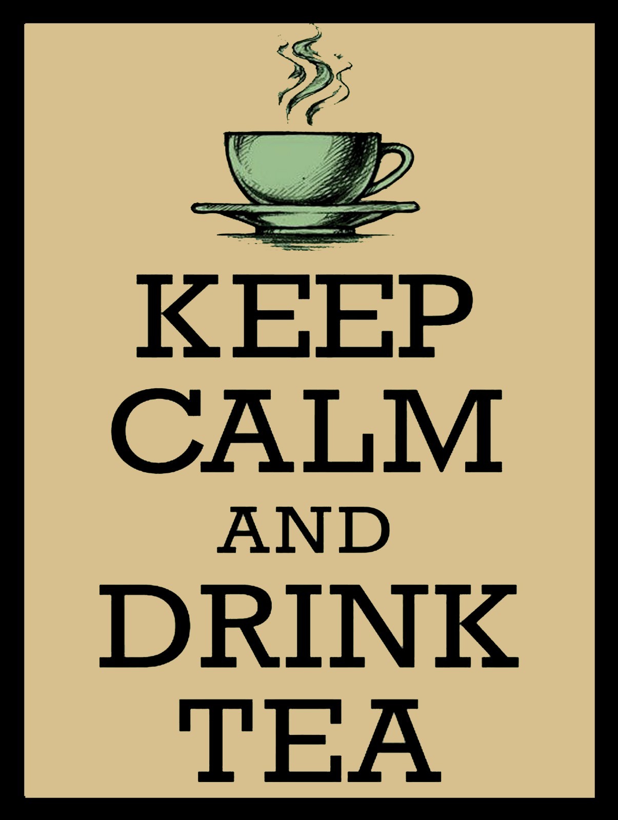 Keep Calm And Drink Tea, Retro metal Sign/Plaque Wall vintage / Gift eBay