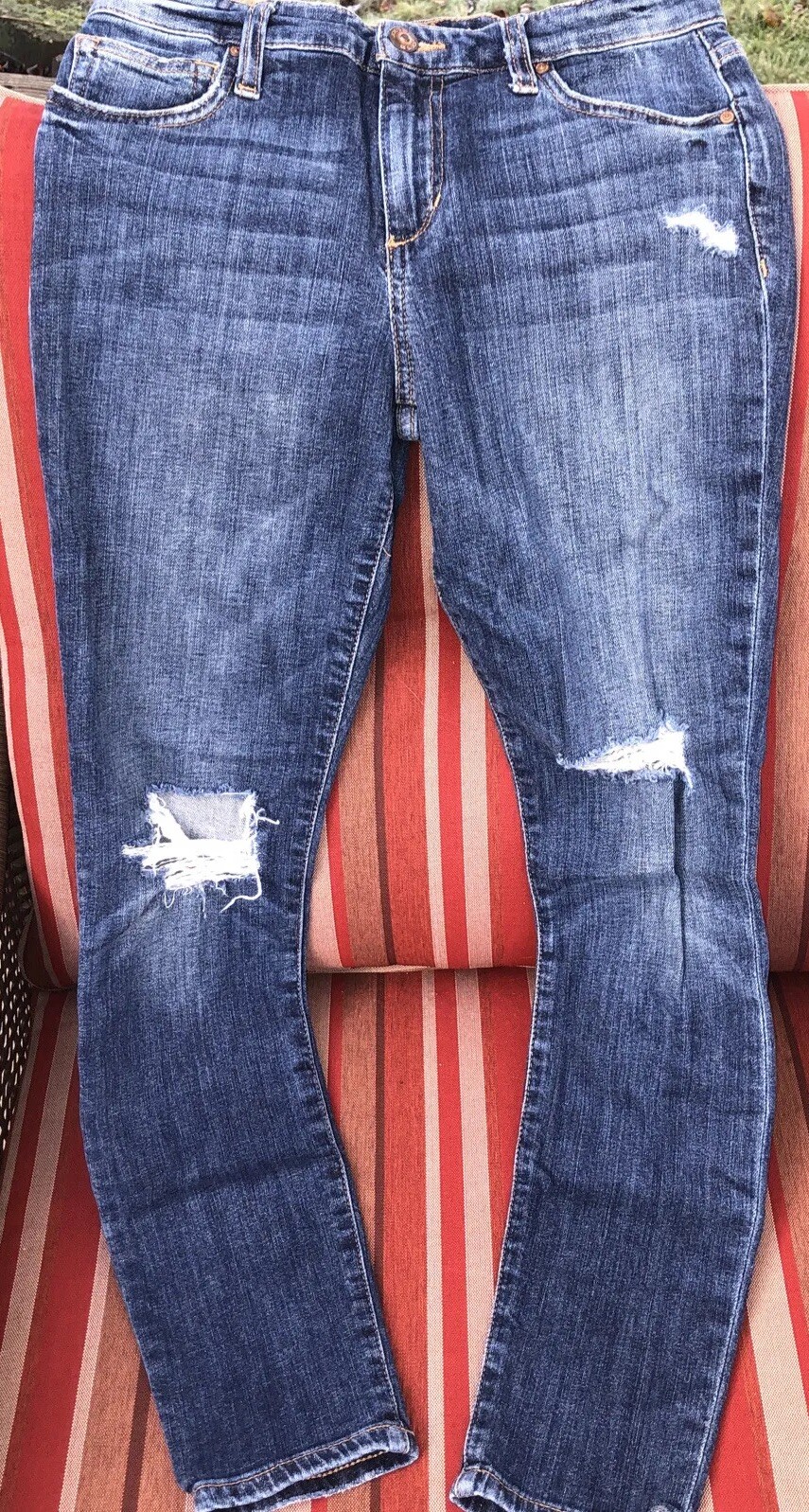 JOE’s JEANS Womens Sz 26 The AVELINE Angle Skinny Jeans Stretch Denim