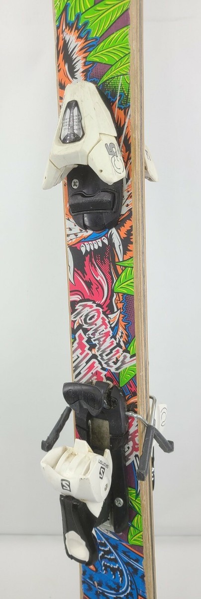 Line Afterbang Ski and Destroy 133cm Skis w/ Salomon C5 Bindings