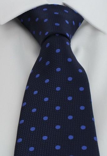 Michelsons of London Textured Spot Tie - Picture 8 of 18