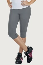 2 Leggings MEDIUM Capri Seamless Wear Woman Pants Sport Bio-Crystals Slimming 