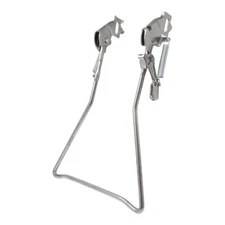 20/26" Traditional Double Leg Kickstand Steel Chrome