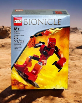 LEGO Icons: Bionicle Tahu and Takua (40581) - New * Ready to Ship*