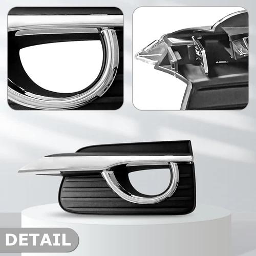 For 2014-2017 Infiniti Q50 Fog Light Lamp Covers Frame Bezel Left Driver Side - Bild 5 von 13