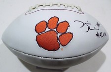 Derion Kendrick Clemson Tigers Signed Logo Football W/COA
