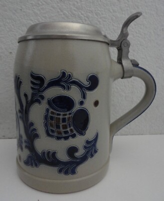 Goebel Merkelbach Salzglasur Beer Stein w/ Lid | eBay
