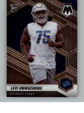 2021 Panini Mosaic Levi Onwuzurike 359 RC  Detroit Lions