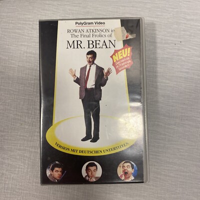 VHS - Mr Bean Final Folics  mit deutschen Untertiteln