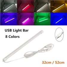 USB LED Light Bar 5V Rigid LED Strip for the Kitchen Dimmable Aluminum Light Bar