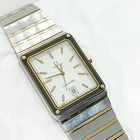 Rare OMEGA Seamaster Mariner III 1980s Tank Quartz Date Ref.396.09860 Watch