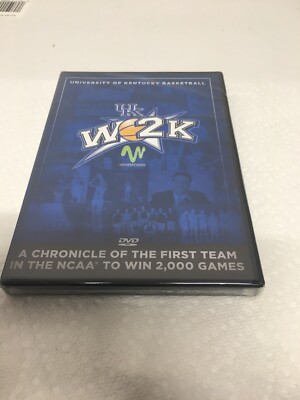 University Of Kentucky Basketball W2K: First NCAA Team to Win 2000 Games DVD