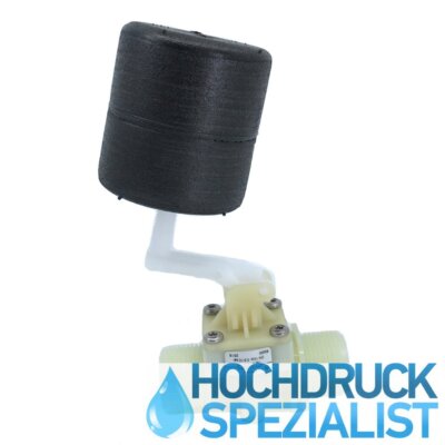 Schwimmerventil A.u.K. Müller mit PE-Schwimmer, E/A=3/4'' AG, Typ 21.010.126