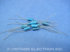 (10) STK Axial Polypropylene Capacitors (KP80S): 1000pF (0.001uF) 5% 400V