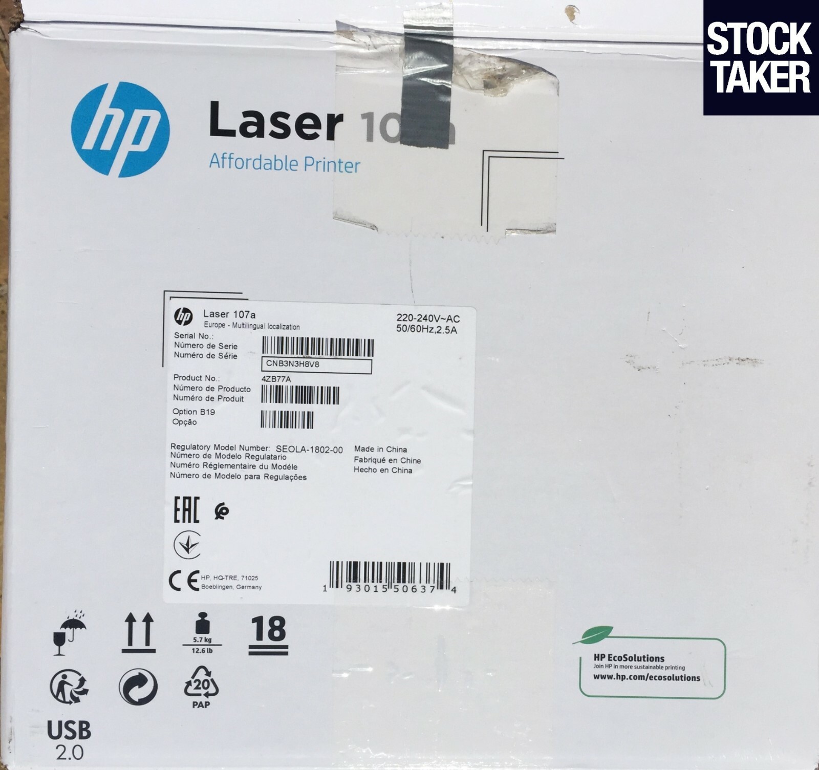 HP 107A Standard Printer for sale online | eBay