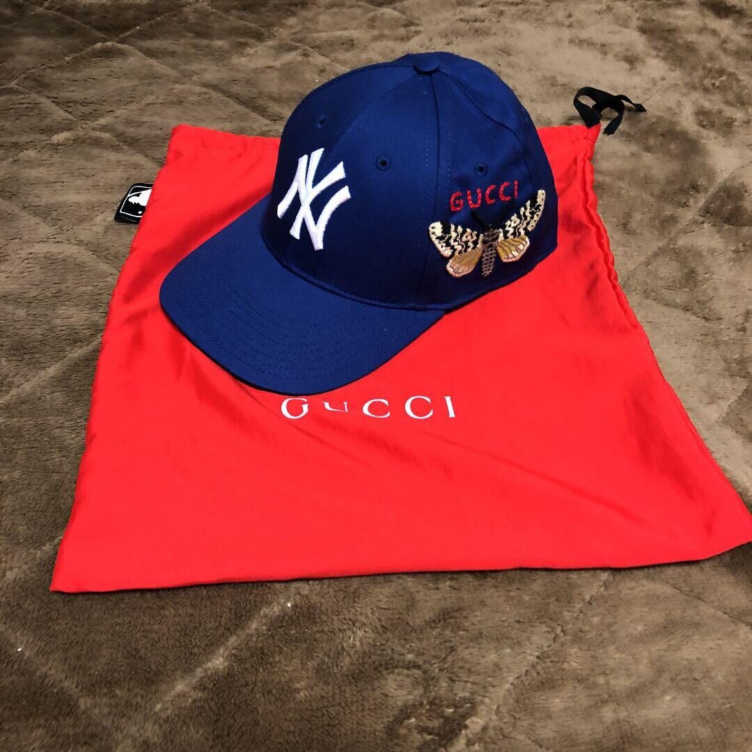 Gucci x NY Yankees Unisex Baseball Cap