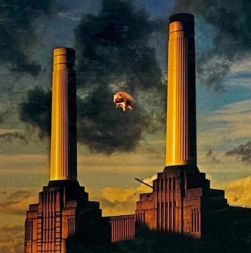 Vtg 1977 PINK FLOYD Album ANIMALS Record 1ST PRESSING Lp OG VINYL is NEAR MINT!!