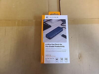 HyperDrive Next 6 Ultra-Fast Ports For Pro-Grade Productivity, 6 Port USB-C Hub
