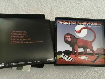 米4discs CD Emerson, Lake &amp; Palmer A Time And A Place 82666312075 SHOUT! FACTORY /00300 Emerson, Lake & Palmer A Time and A Place CD box set USA